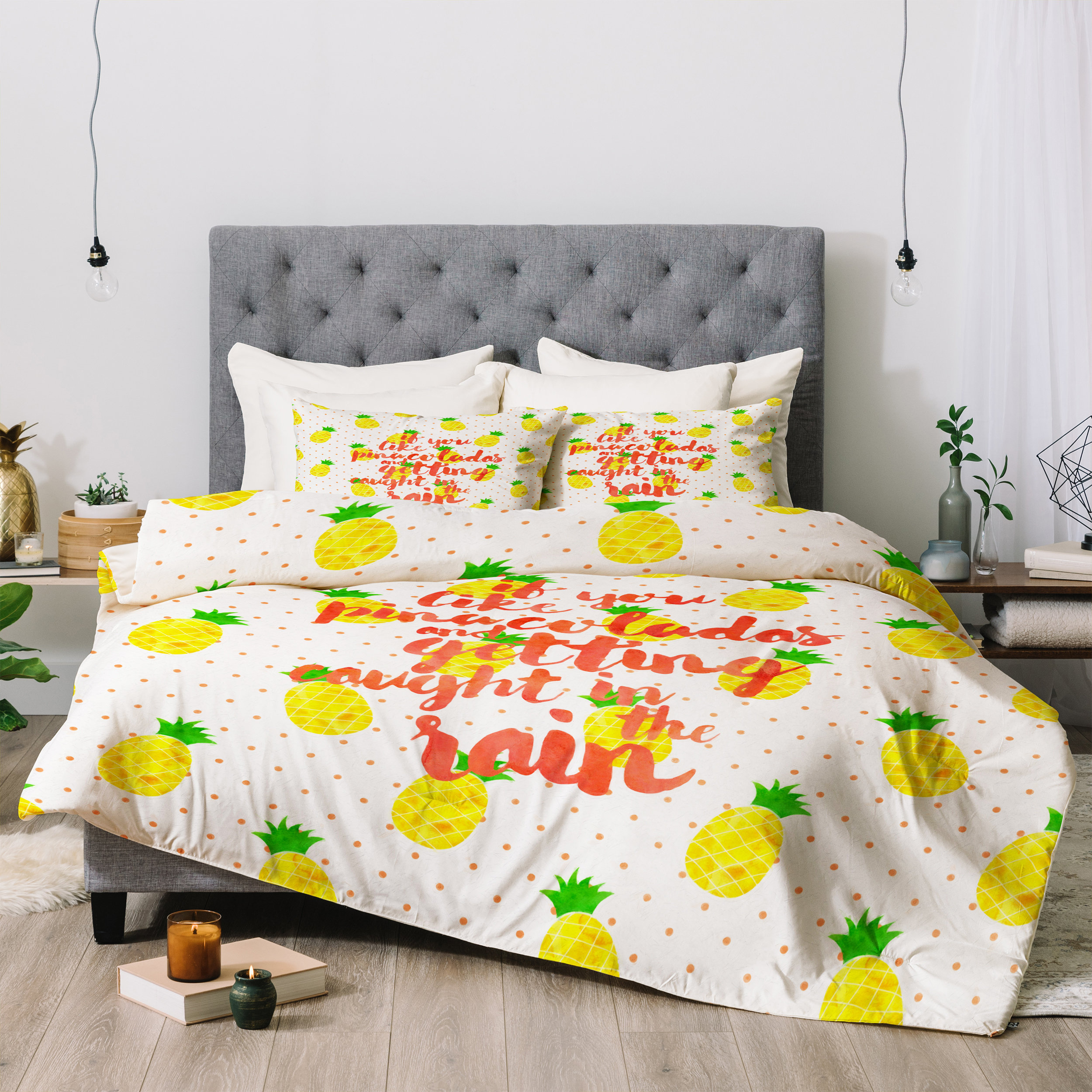 Pineapple comforter hotsell